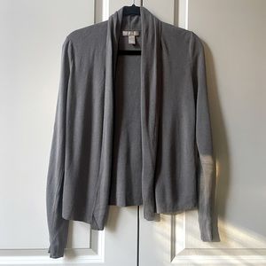 Banana Republic Open Front Taupe Brown Cardigan size L